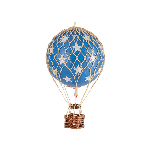 A Wonderen Extra Small Hot Air Balloon - Floating The Skies with stars on it takes you on an adventure.