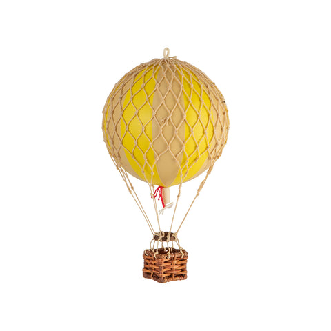 A Wonderen Extra Small Hot Air Balloon - Floating The Skies on a white background.